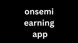 onsemi earning app