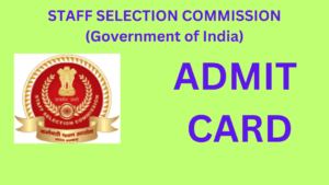 SSC Selection Phase 12 Admit Card 2024 Download