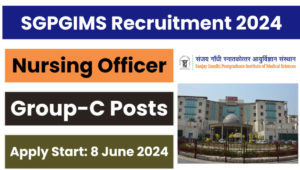 SGPGI Lucknow Various Post Recruitment 2024 