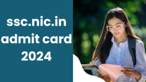 ssc.nic.in admit card 2024